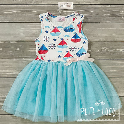 Come Sail With Me Tulle Dress