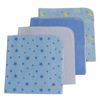 Bambini Four Pack Receiving Blanket