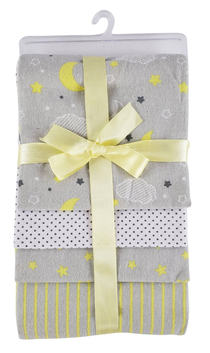 Bambini Four Pack Receiving Blanket