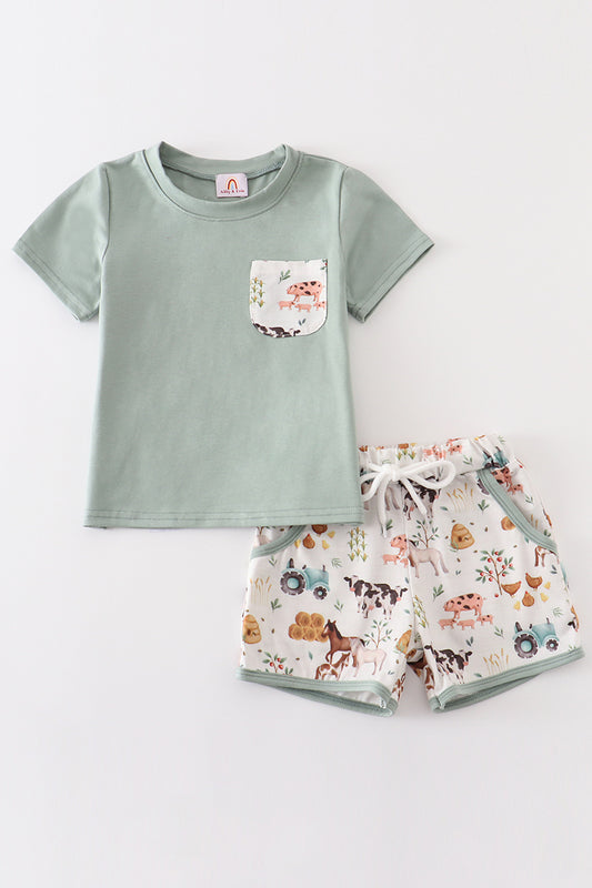 Horse/ Farm Animal  2pc set