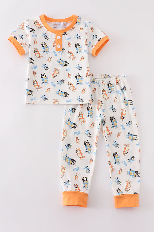 Dog Character Family Pajamas 2 pc