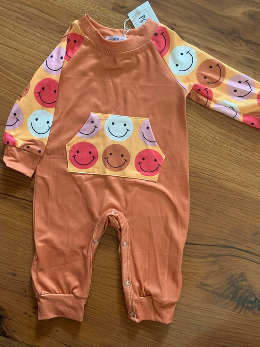 Smiley Face Romper