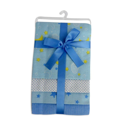 Bambini Four Pack Receiving Blanket